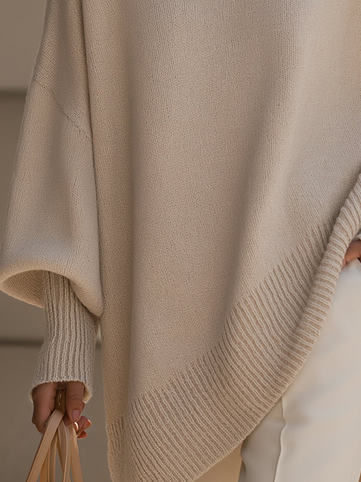Anneta | Oversized poncho tröja