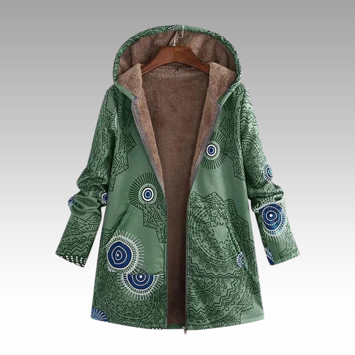 Alfhild™ – Varm och Mjuk Hoodiejacka
