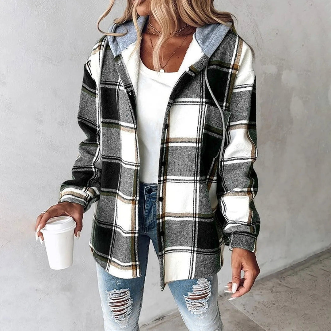 Paulina™ – Flanelljacka med avslappnad och trendig stil