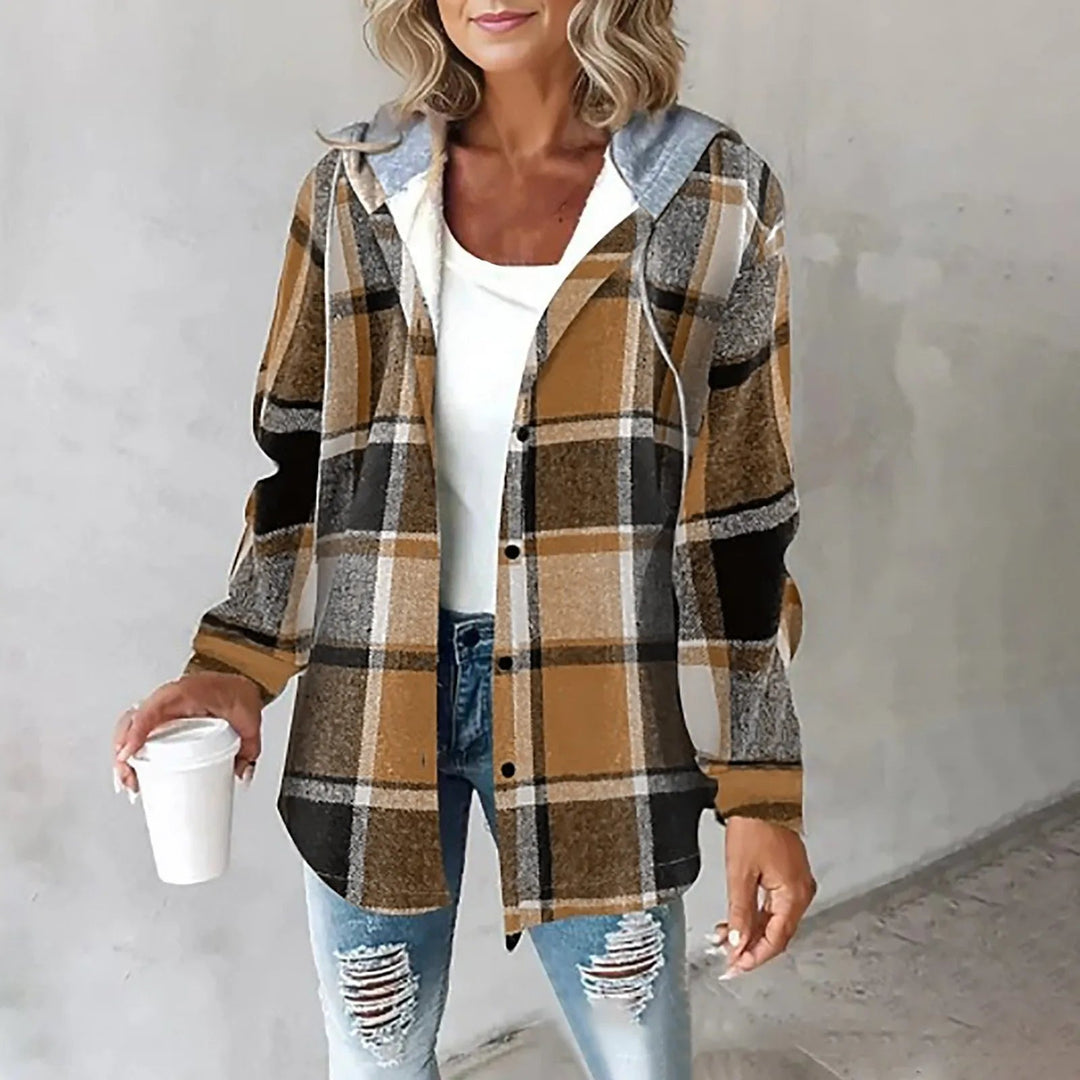 Paulina™ – Flanelljacka med avslappnad och trendig stil