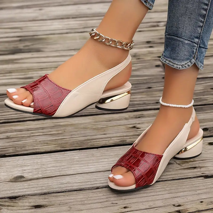Vera™ | Lyxiga Läder Sandaler