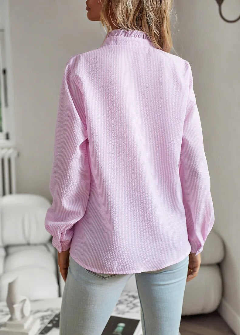 Sivonne™ – Romantisk blus med feminina detaljer