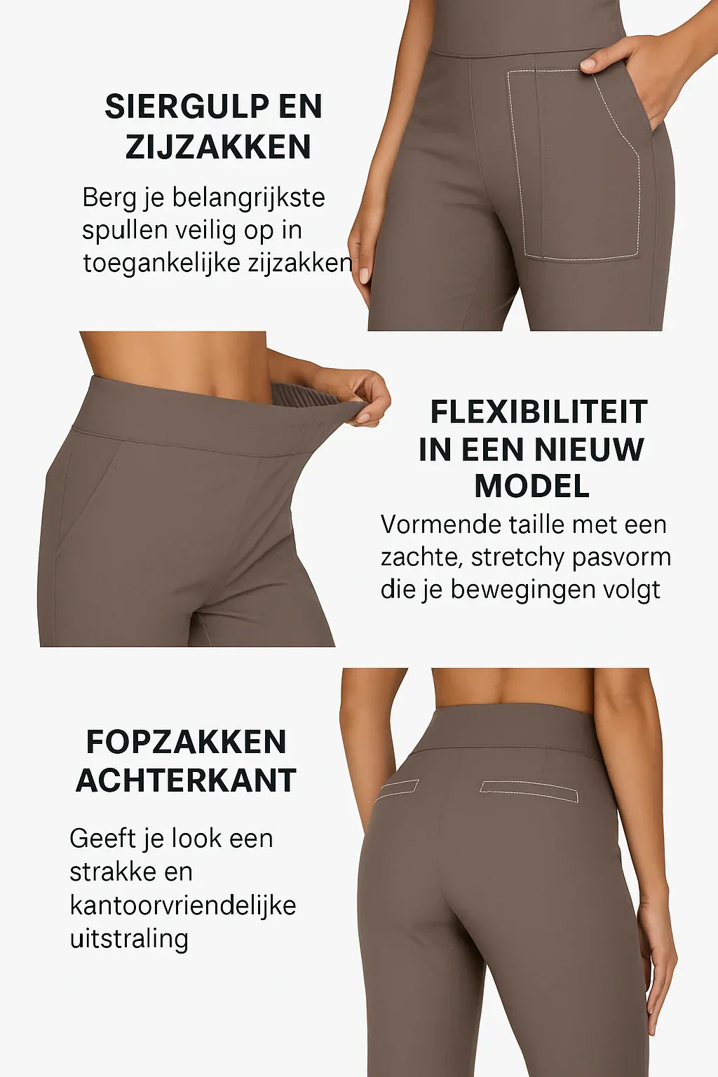 Clara™ – Bekväma stretchbyxor med perfekt passform