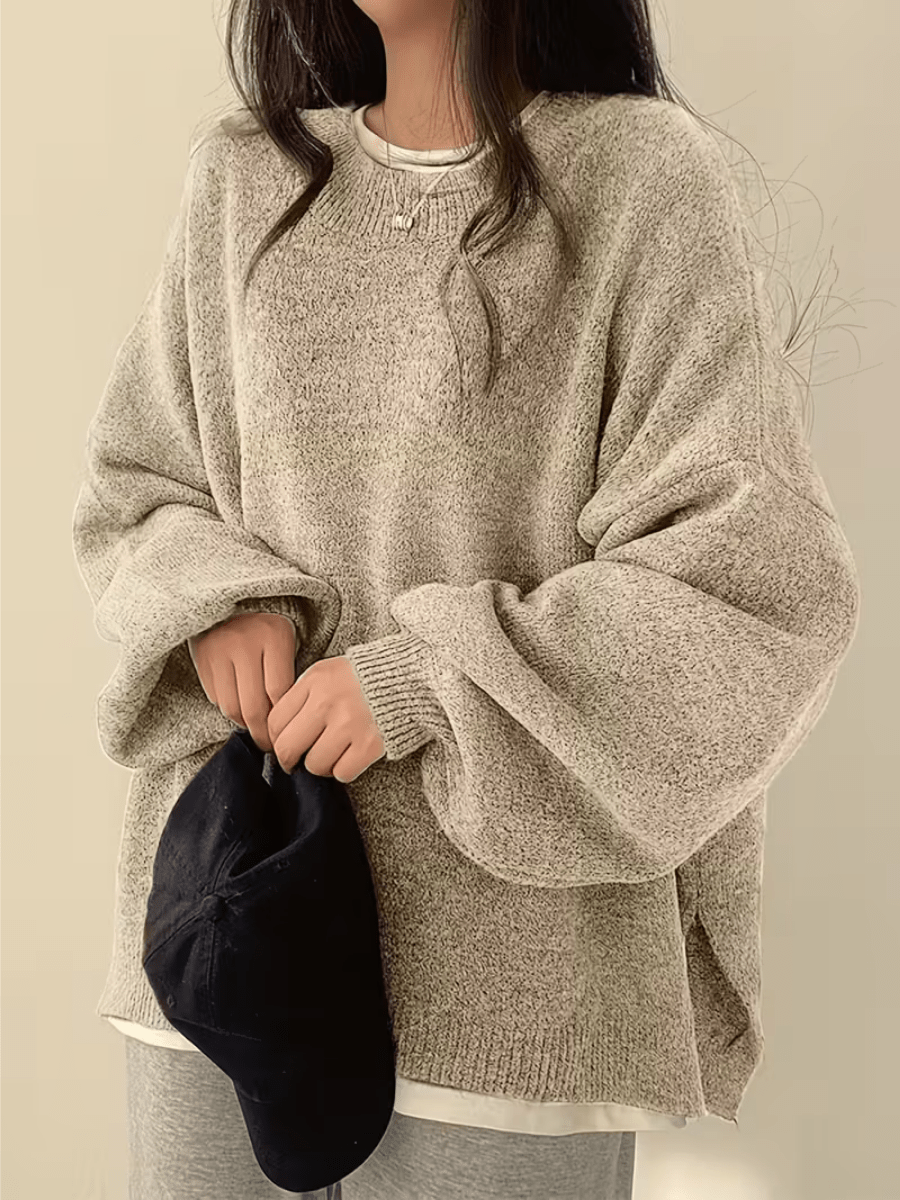 Sarela | Varm och Bekväm Oversized Damtröja